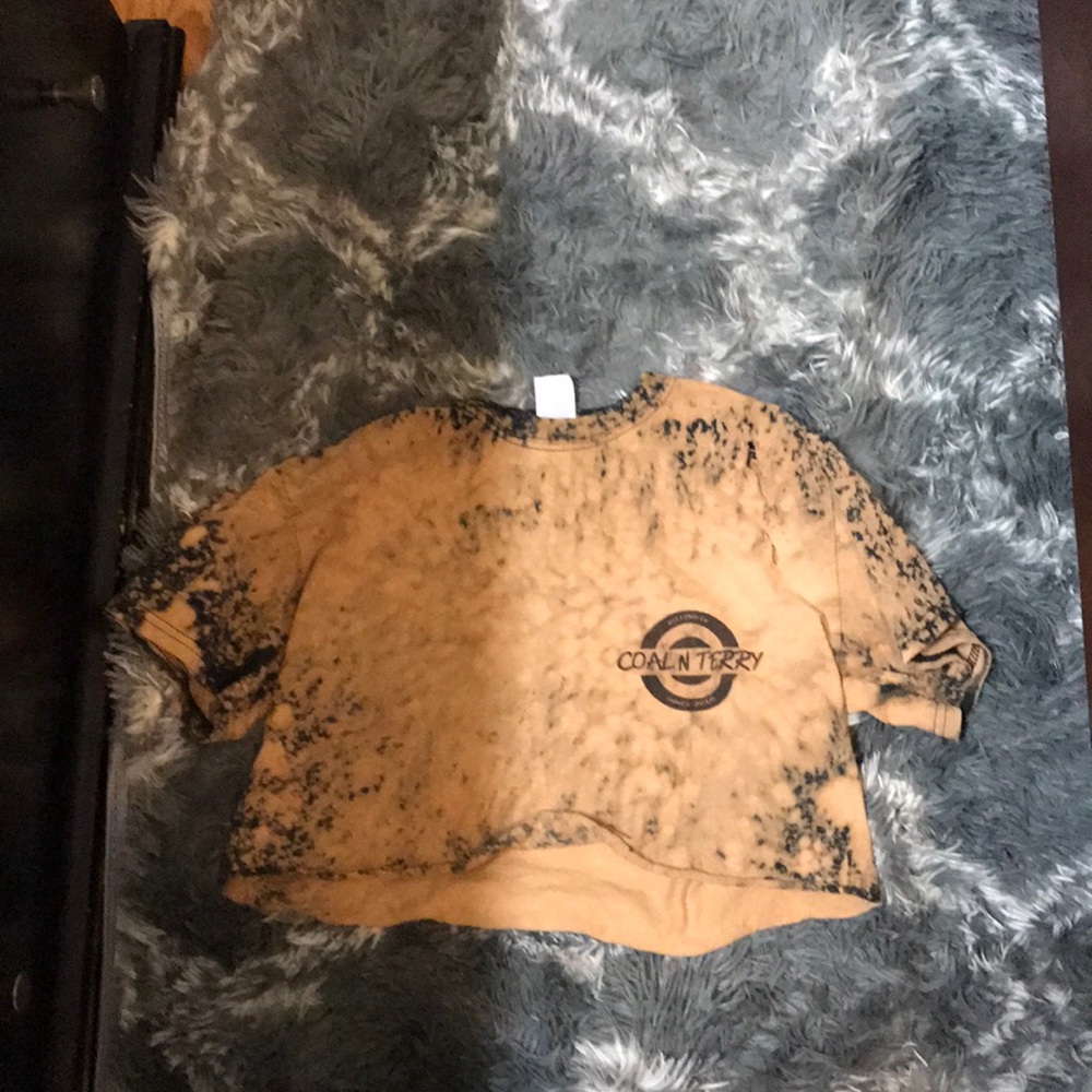 Coal and terry vintage cut out shirt